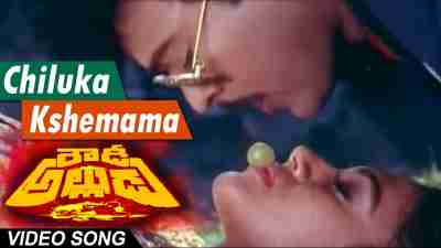 Chilukaa kshemamaa Song Lyrics From Roudy Alludu Movie In Telugu